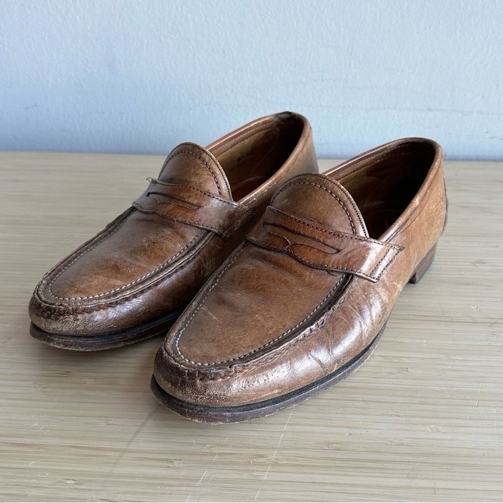 Alden Loafers - Distressed Brown 10.5